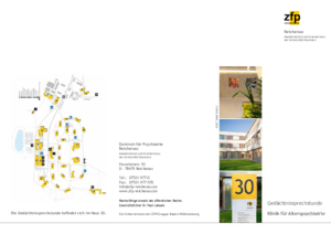 Flyer Gedächtnissprechstunde