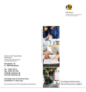 Flyer Sozialpsychiatrischer Dienst Flyer Sozialpsychiatrischer Dienst