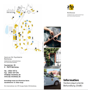 Flyer Stationsäquivalente Behandlung