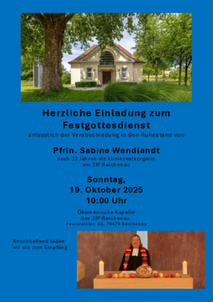 Festgottesdienst zum Abschied von Pfarrerin Wendlandt 19.10.2025